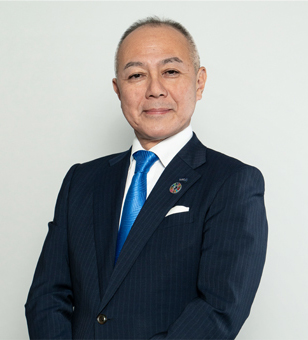 代表取締役社長　田中 信二の写真