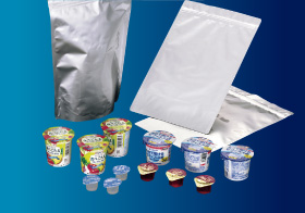 Picture of Foodstuff and packaging foil