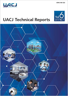 UACJ Technical Reports Vol.6, No.1 (Fiscal 2019)