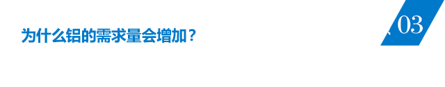 为什么铝的需求量会增加？全球铝需求量增多的理由。