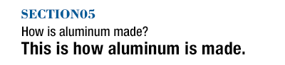 How is aluminum made? This is how aluminum is made.