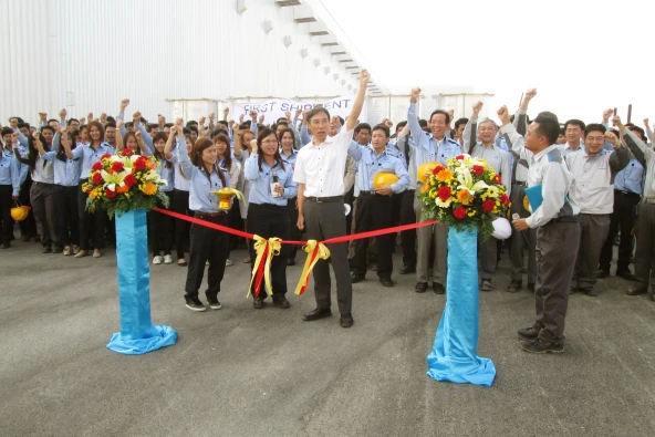 初出荷時の式典の様子