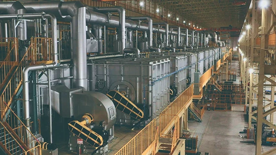 自動車材専用仕上ライン（福井製造所）