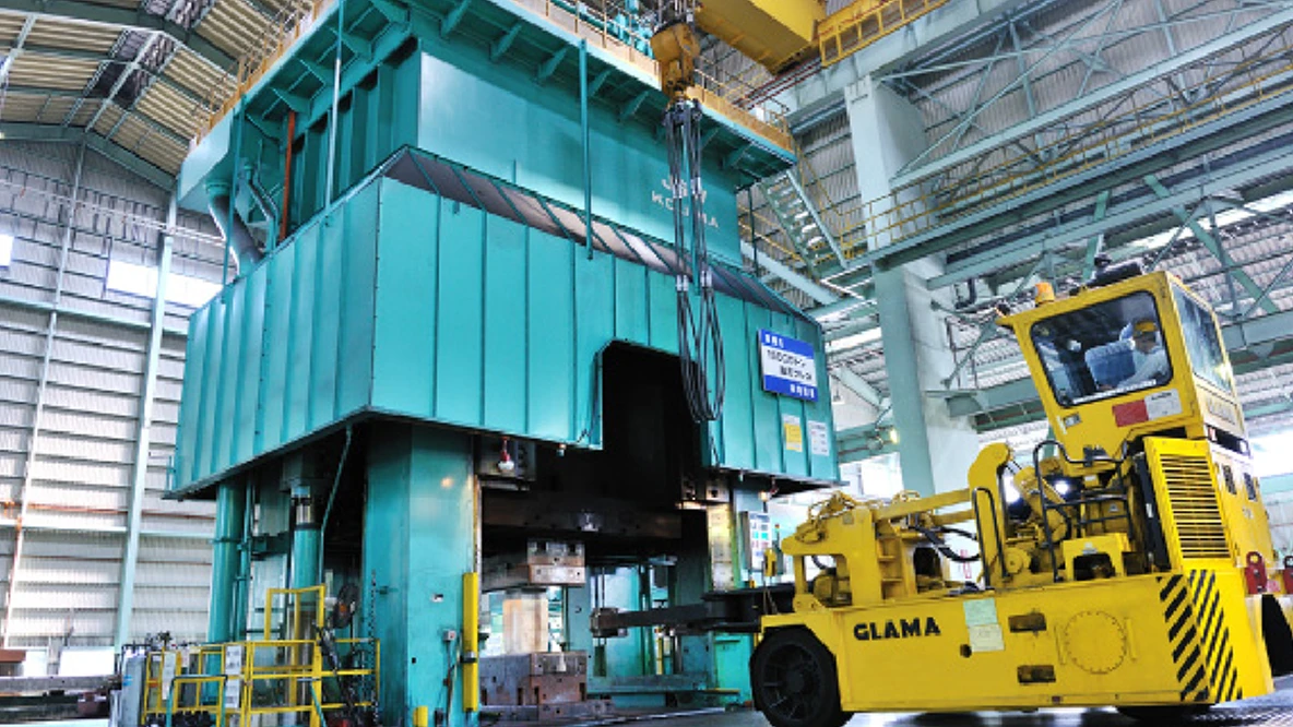 Asia's largest-class aluminum forging press facility