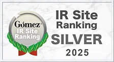 Gomez IR Site Ranking SILVER (2025)
