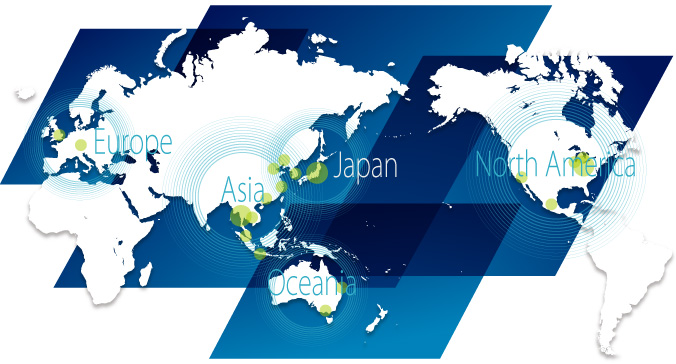 Map of Group Companies (Overseas)