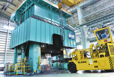 Picture of 15,000 ton hot-forging press