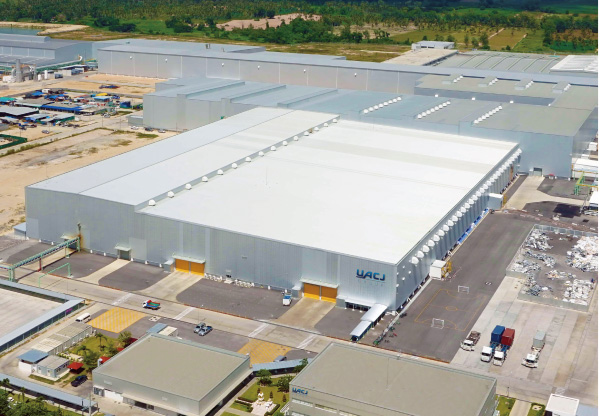 Picture of the new Thailand rolling mill