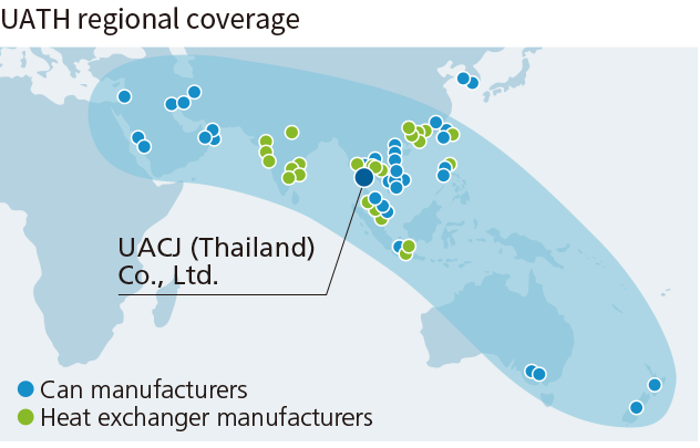 UATH regional coverage