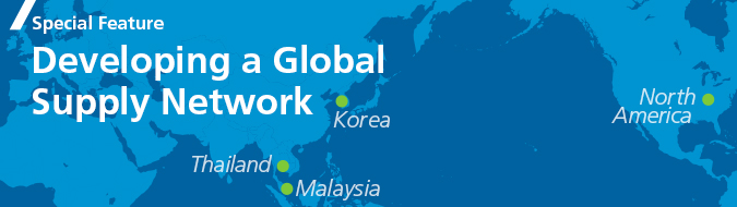 Special Feature: Developing a Global Supply Network