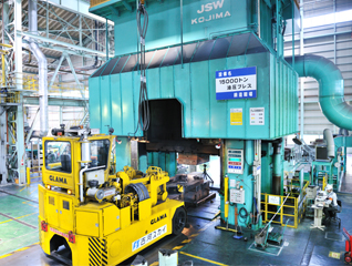 Picture of 15,000-ton forging press