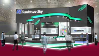 Artist rendering of Furukawa-Sky exhibition booth