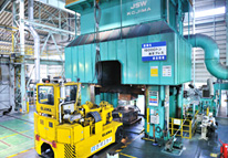 Picture of 15,000-ton forging press