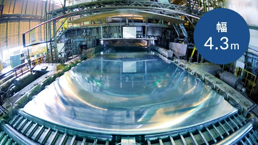 世界最大級の大型熱間圧延ライン