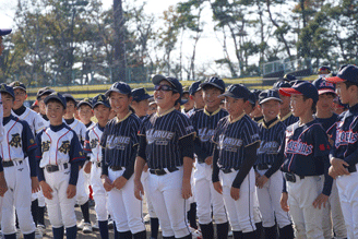 野球教室の様子-4