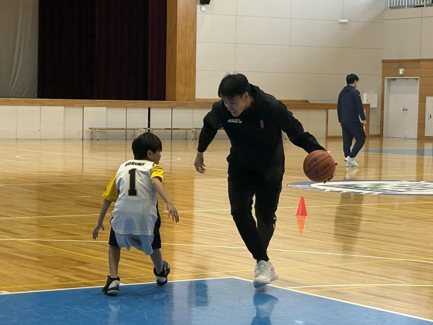 「UACJ×宇都宮ブレックス　バスケットボールクリニック」