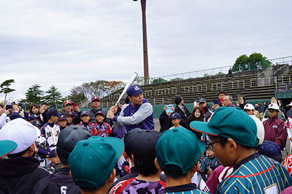 UACJ野球教室の写真